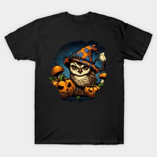 Happy Halloween by Owl 01 T-Shirt